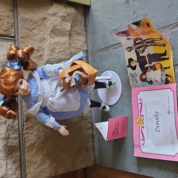 Paradise Galleries Other - Wizard of Oz Dorothy Porcelain Doll Paradise Galleries